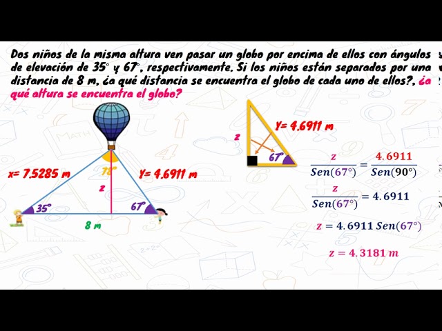 Aplicación práctica de la ley de senos y cosenos en situaciones cotidianas