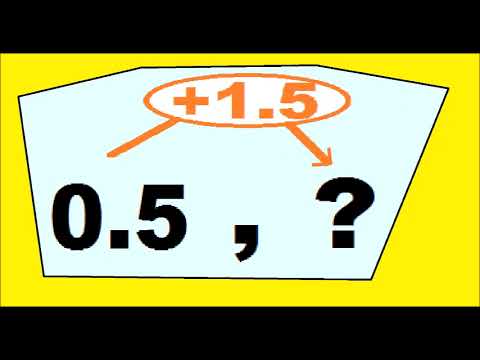 Calcula los primeros 10 términos de una sucesión que aumenta en 1.5 si el primero es 0.5