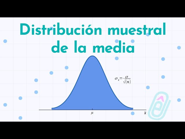 Distribución de muestreo de la media: una explicación detallada