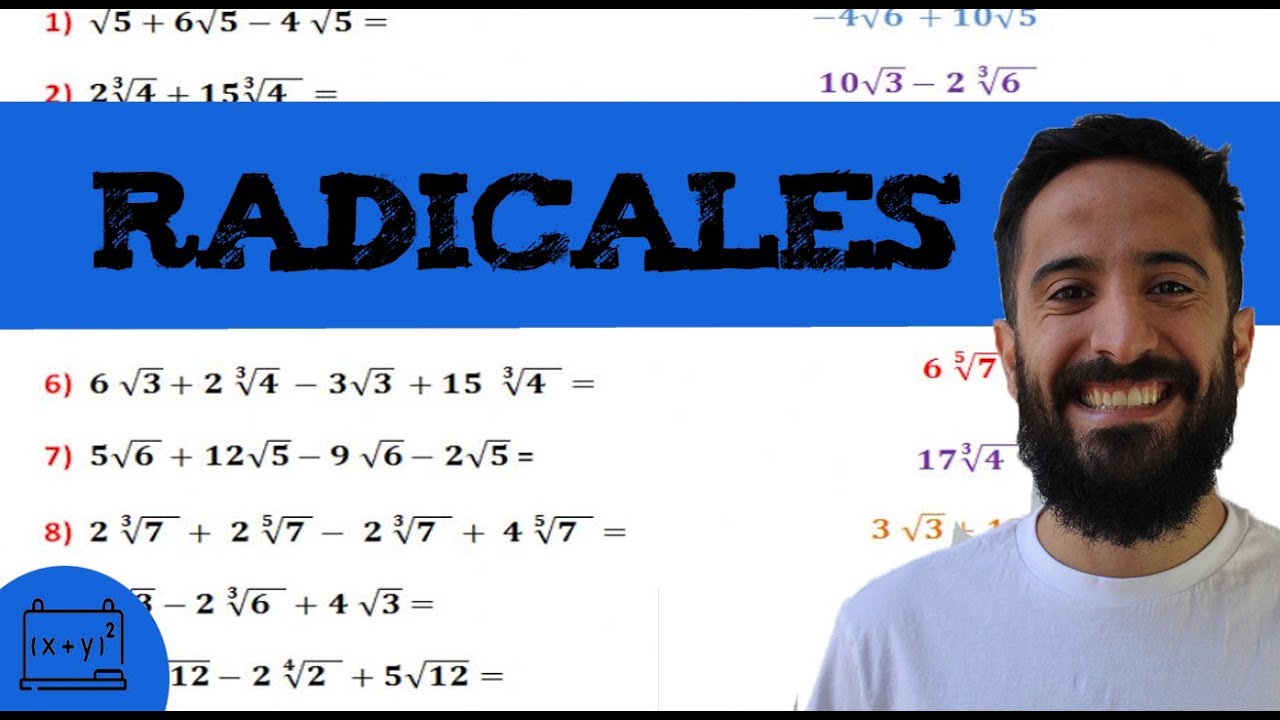 Ejemplos resueltos de radicales en matemáticas