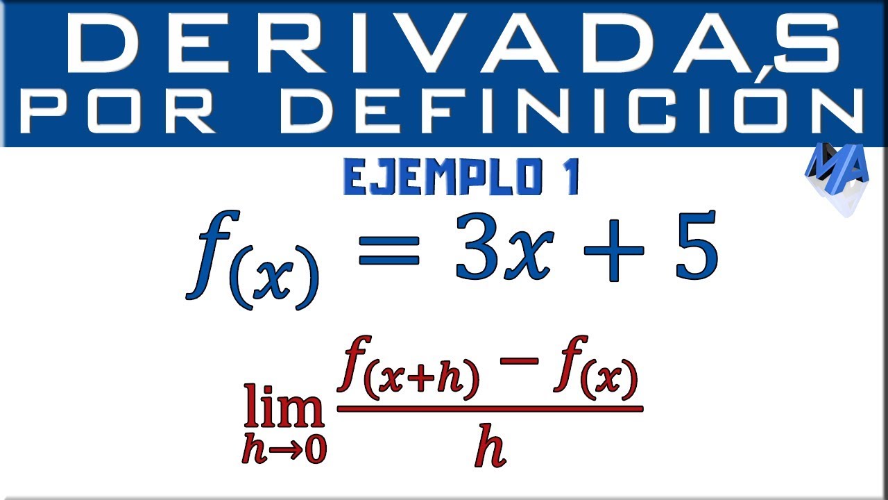 Obtén la derivada de estas funciones