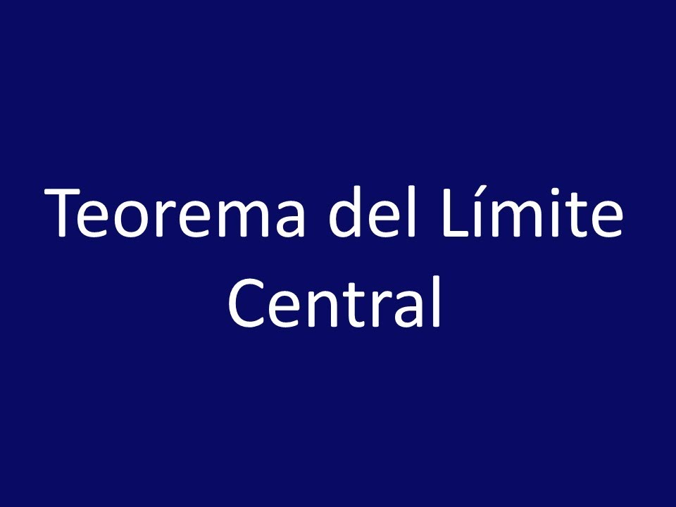 Aplicaciones prácticas del teorema del límite central en estadística