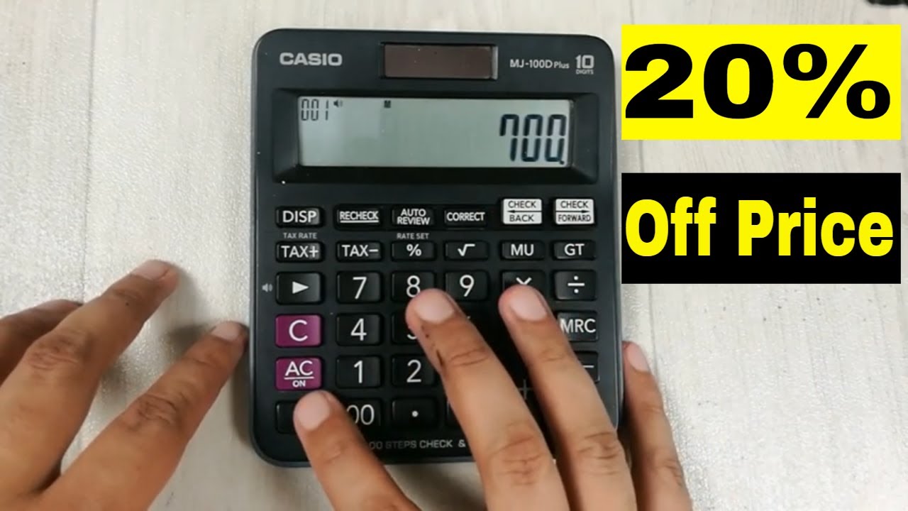 Calcula el 20% de 3500