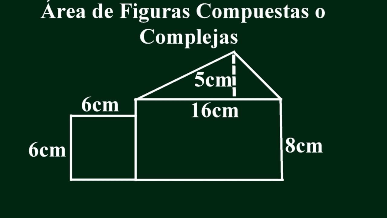 Cómo calcular áreas de figuras compuestas: solución a problemas matemáticos
