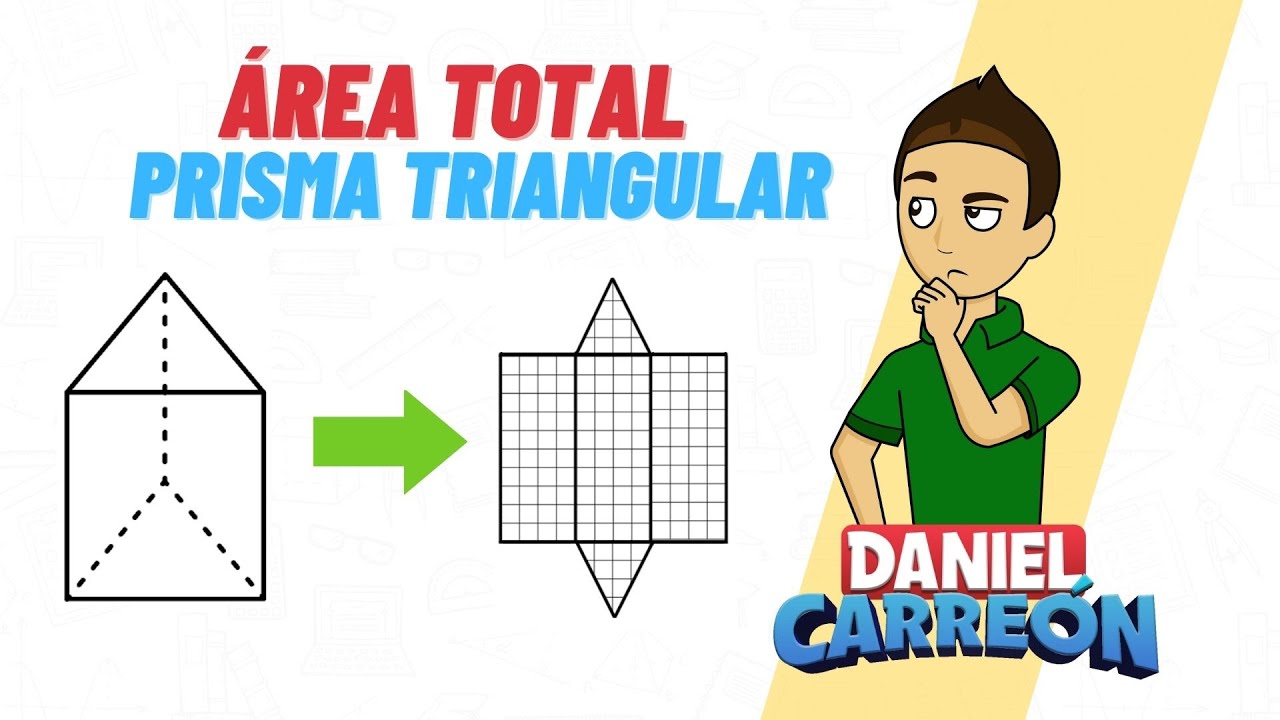 Cómo calcular el área de la base de un prisma triangular
