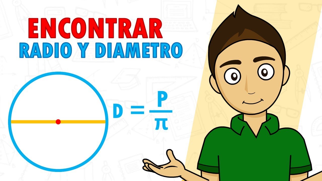 Cómo calcular el radio de un semicírculo