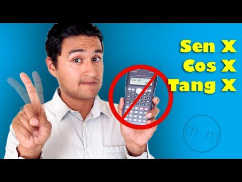 Cómo calcular el seno coseno y tangente sin utilizar una calculadora