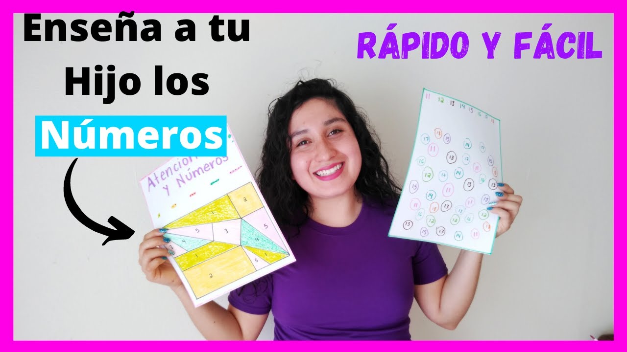 Cómo organizar los números del 1 al 20