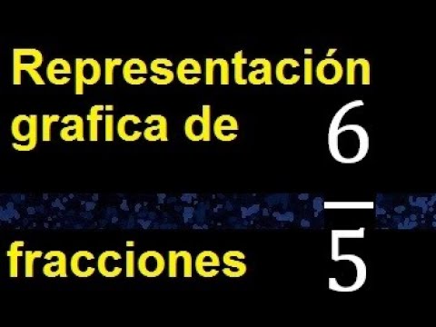 Cómo representar 6/5 utilizando decimales