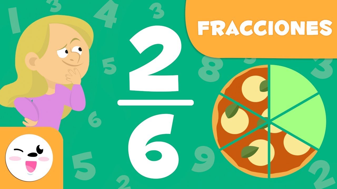 Conceptos básicos de numerador y denominador para niños