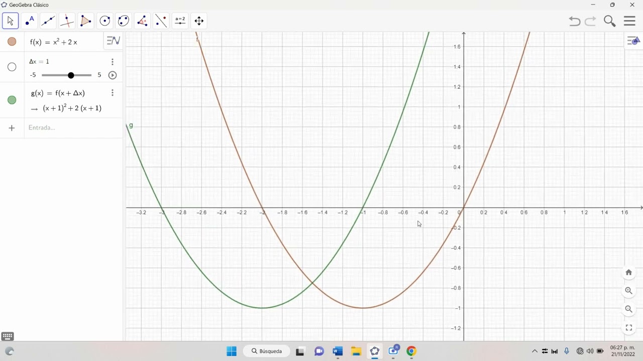 Conceptos de incremento razón de cambio y derivada de una función (4.1)