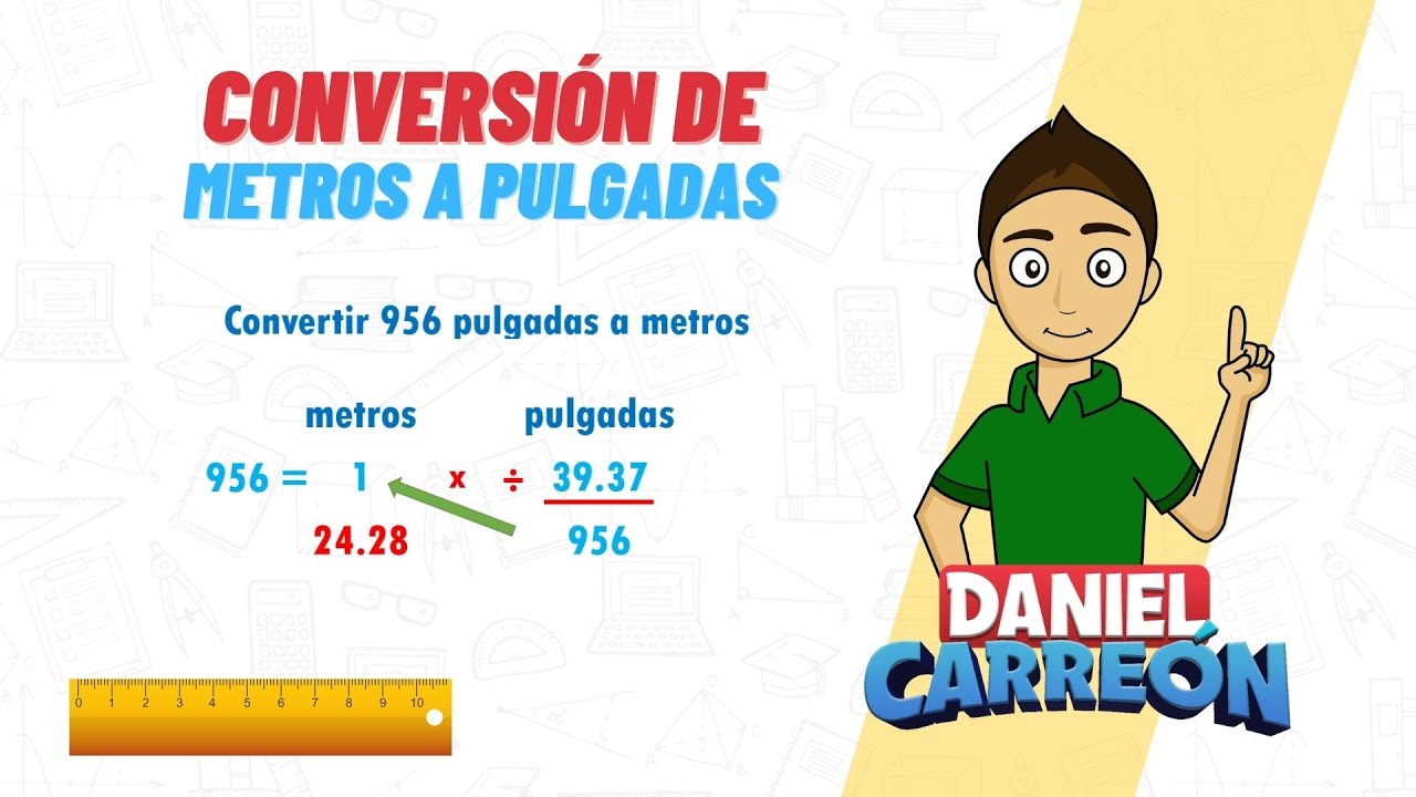 Conversión de metros a pulgadas: ¿Cuál es el valor exacto?