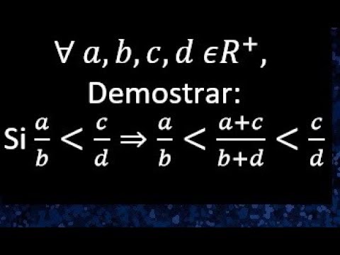 Demostración de la igualdad (a/b)(c/d) = ac/bd
