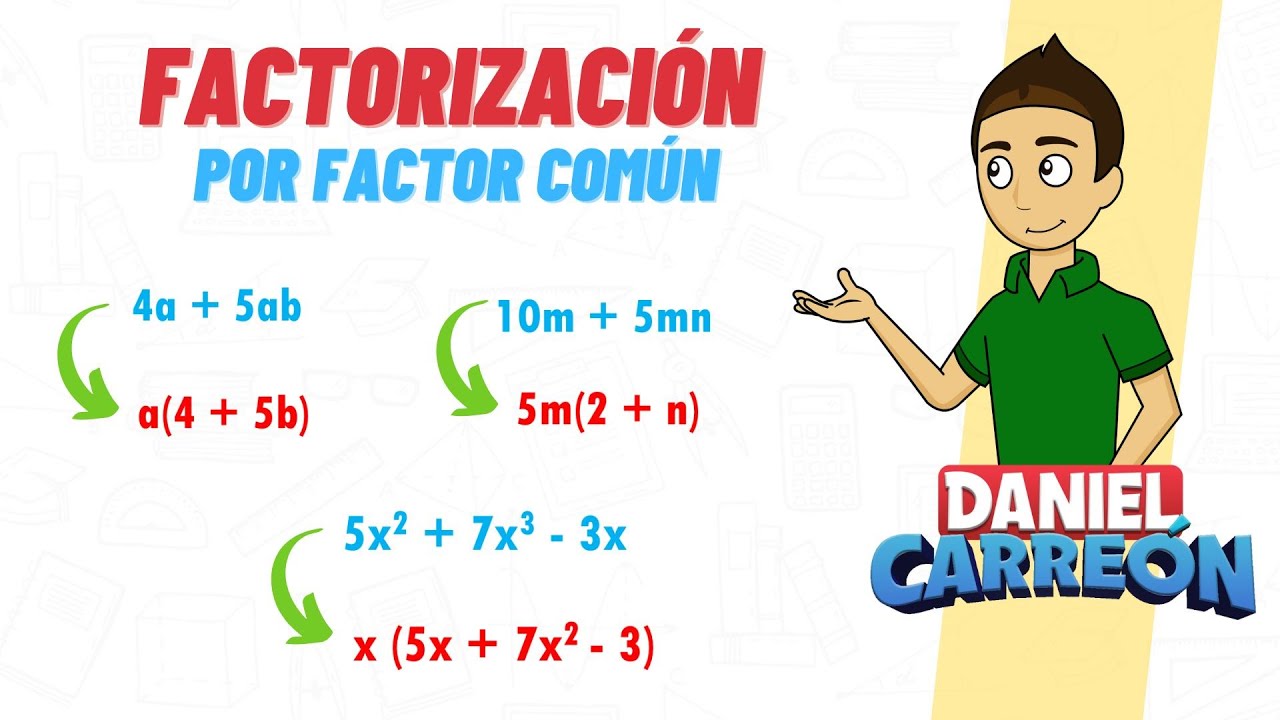 Descomposición de expresiones algebraicas en factores