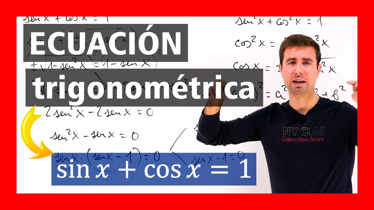 Ecuación trigonométrica: senx(1+cotx)=senx+cosx