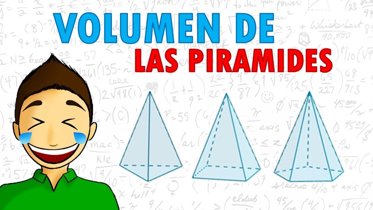 Fórmula para calcular el volumen de una pirámide