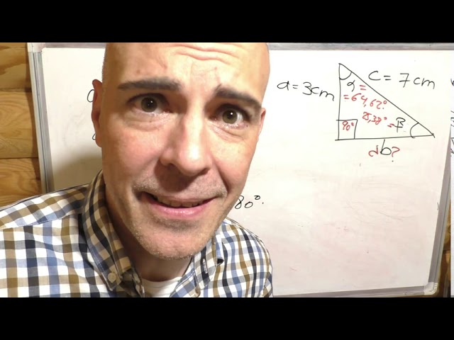 Herramienta para calcular los ángulos de un triángulo rectángulo