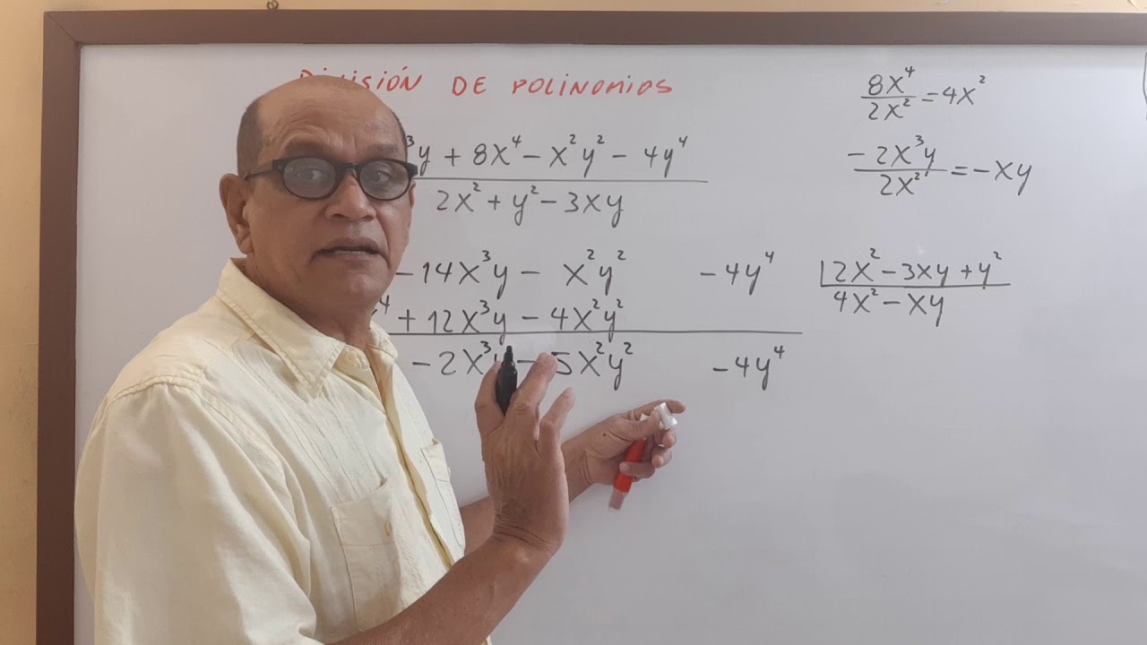 Herramienta para dividir polinomios con varias variables