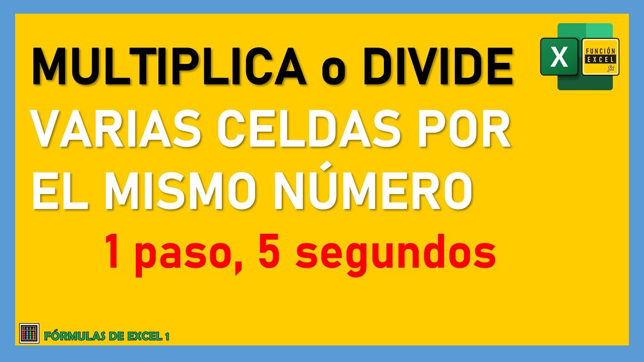 La equivalencia entre multiplicar un número por medio y dividirlo entre él