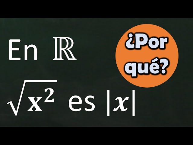 La raíz cuadrada de x es igual a