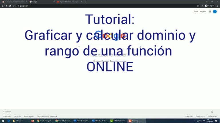 Calculadora de funciones: descubre el dominio y rango de una función