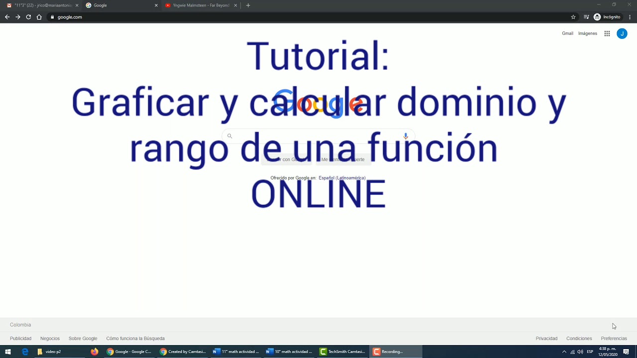 Calculadora de funciones: descubre el dominio y rango de una función