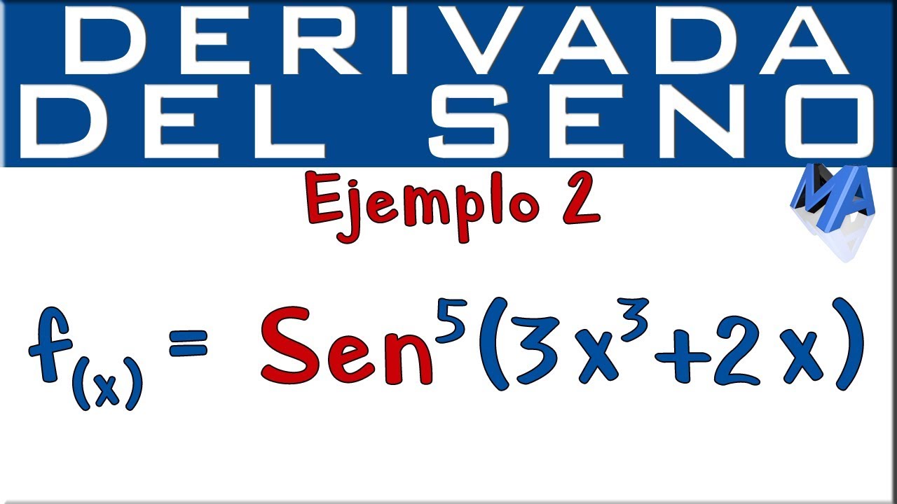 Cálculo de la segunda derivada de la función seno al cuadrado de x