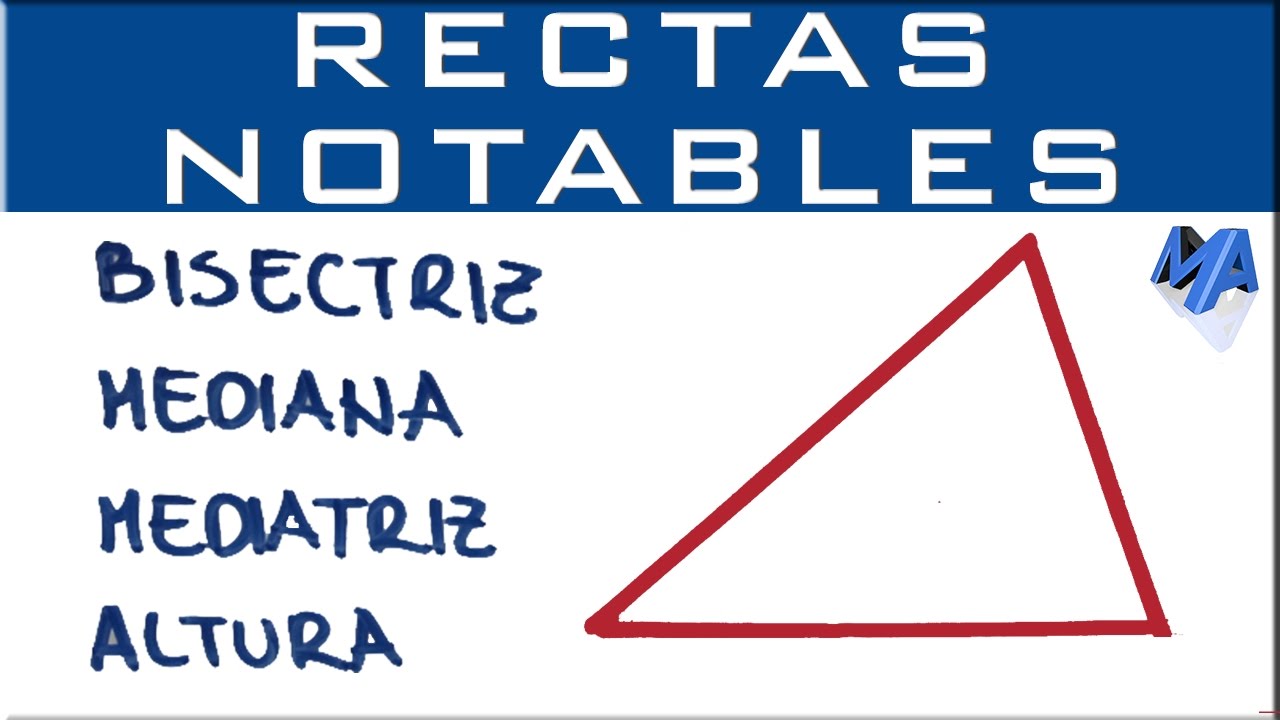 Características de las alturas medianas mediatrices y bisectrices en un triángulo