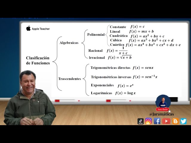 Clasificación de funciones: los dos tipos principales