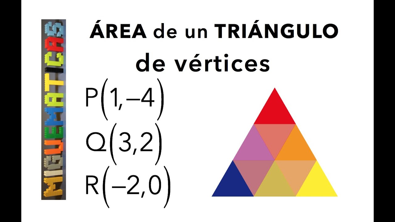 Cómo calcular el área de un triángulo utilizando coordenadas