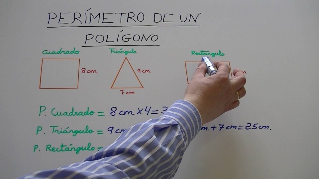 Cómo calcular el perímetro de polígonos no regulares