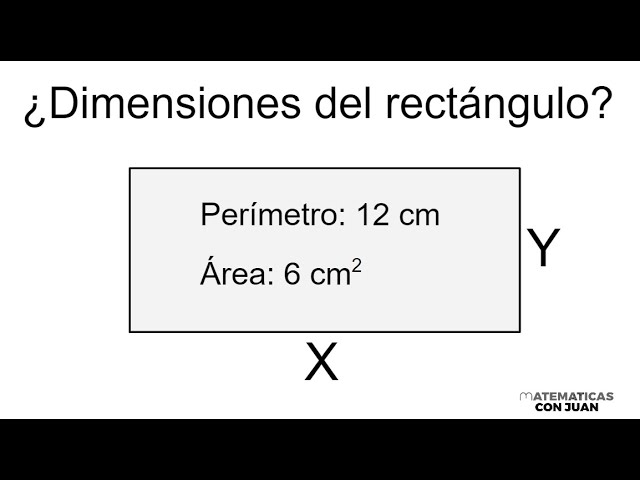 Cómo calcular las dimensiones de un rectángulo