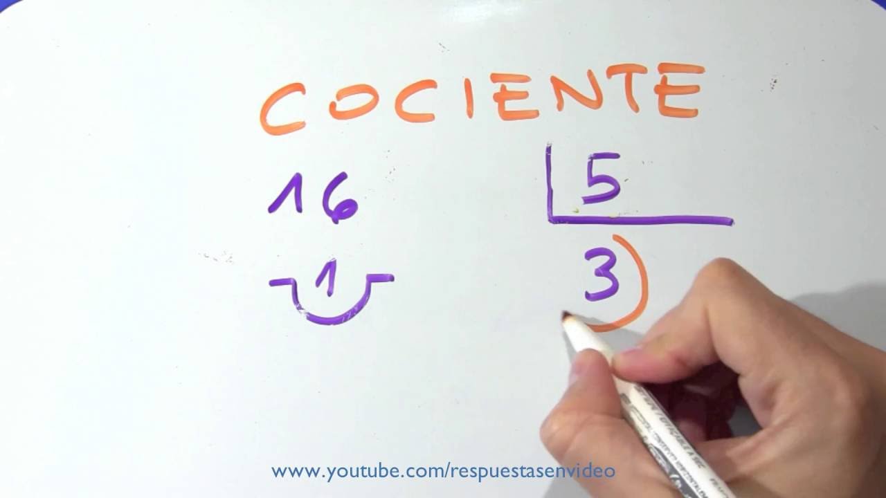Qué ocurre con el residuo y el cociente al dividir el numerador entre el denominador