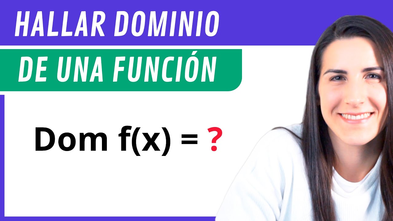 Representación del dominio de una función