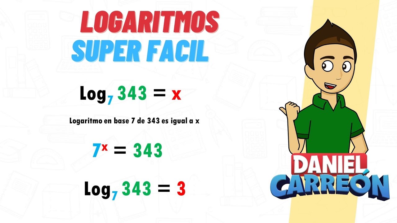 Resultado de la función logarítmica f(x)=logaritmo base 4 de 64 elevado a la potencia 5