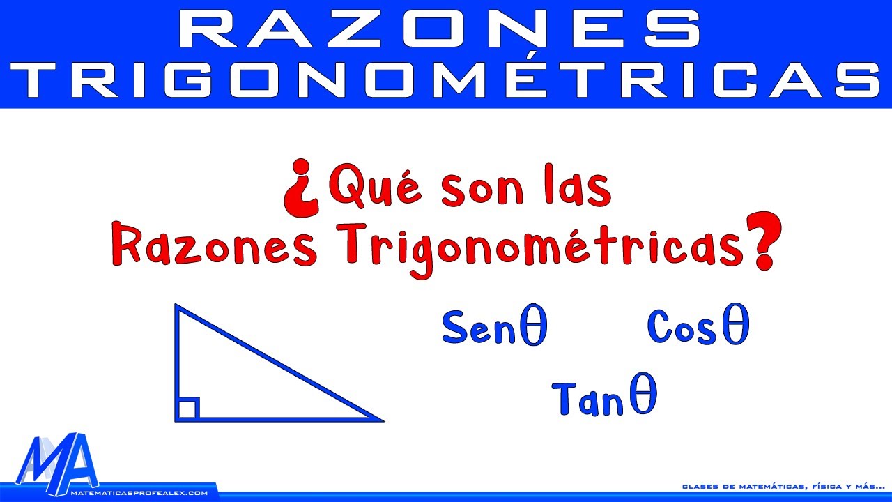 Definición de razón trigonométrica