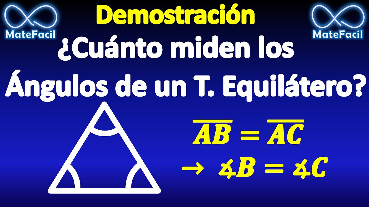 Descubre cómo calcular el ángulo de un triángulo equilátero