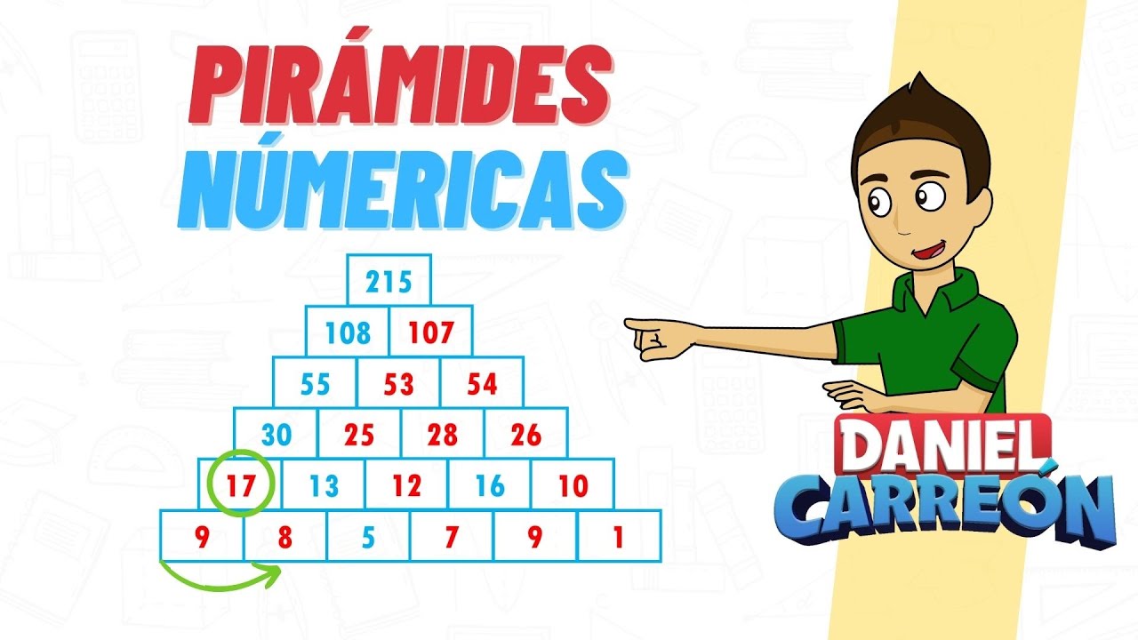 Descubre cómo funciona una pirámide numérica con sumas consecutivas