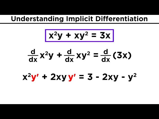 Differentiation of y with respect to x plus two times the product of x and the square of y equals zero