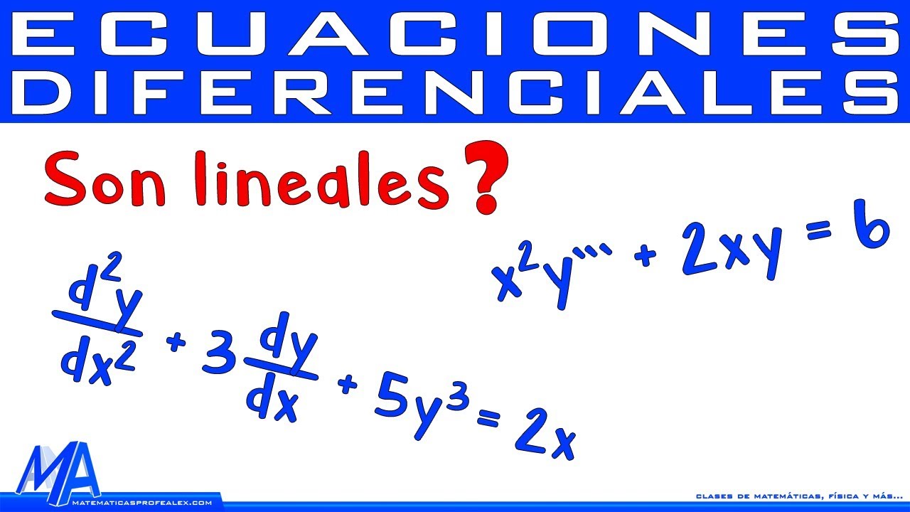 Ecuación diferencial de segundo orden sin términos lineales