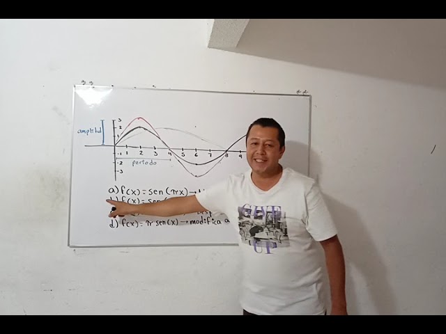 Elige la función con un desplazamiento de fase de pi unidades hacia la derecha