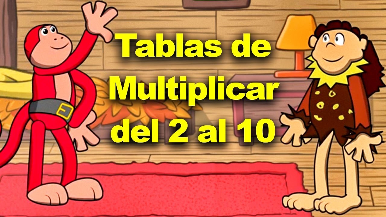 Estudia las tablas de multiplicar del 2 al 9