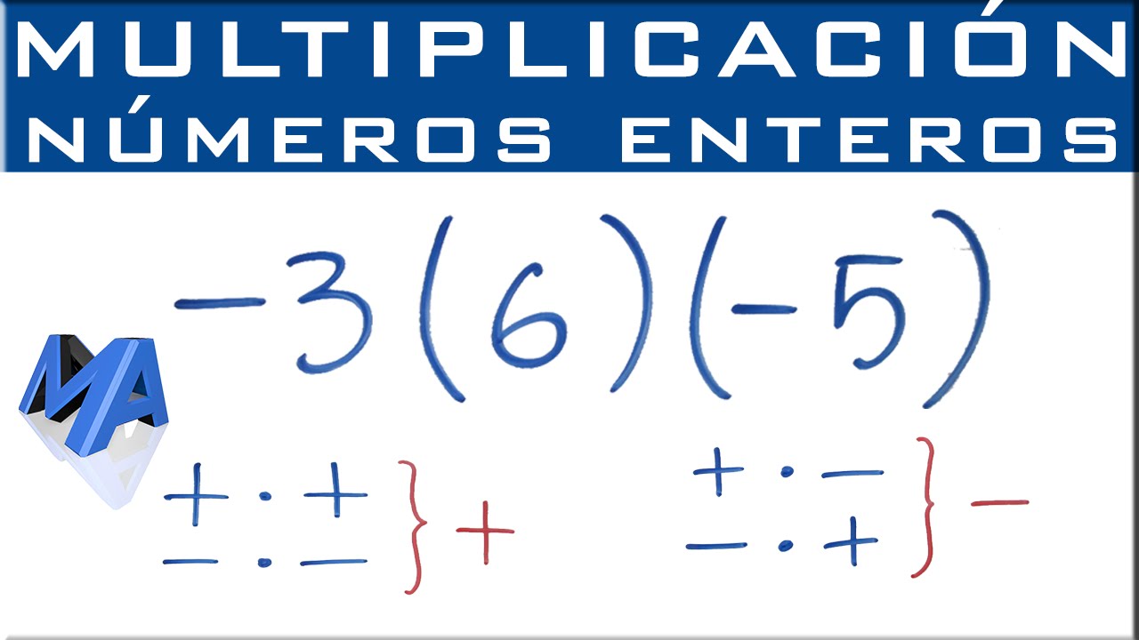 Expresión algebraica para multiplicar un número entero
