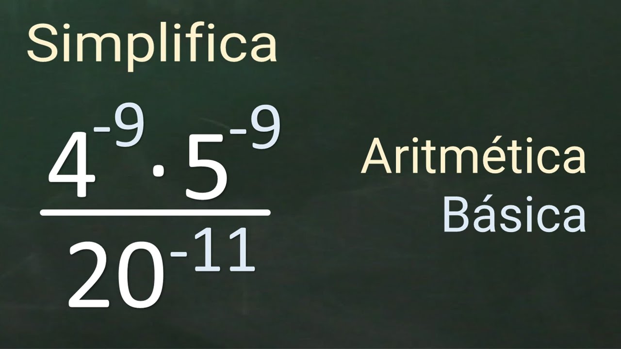 Fórmula matemática con operaciones aritméticas