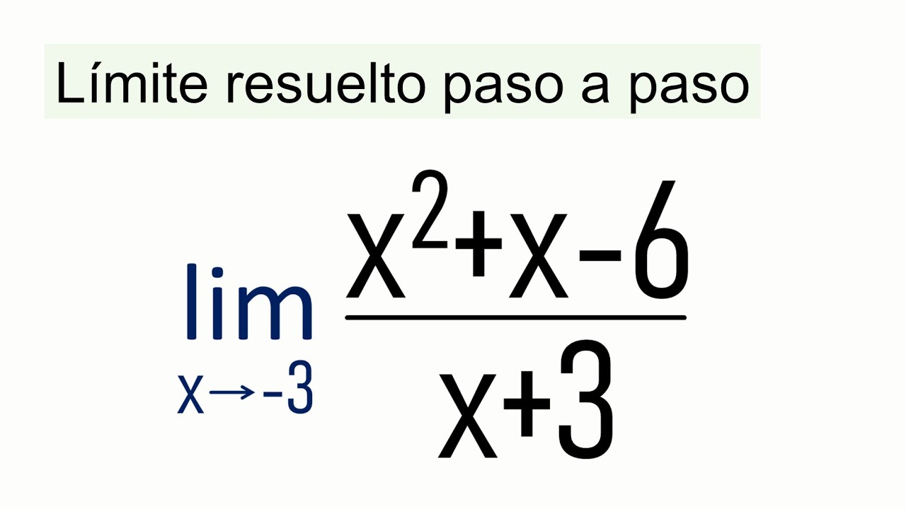 Herramienta en línea para calcular límites paso a paso