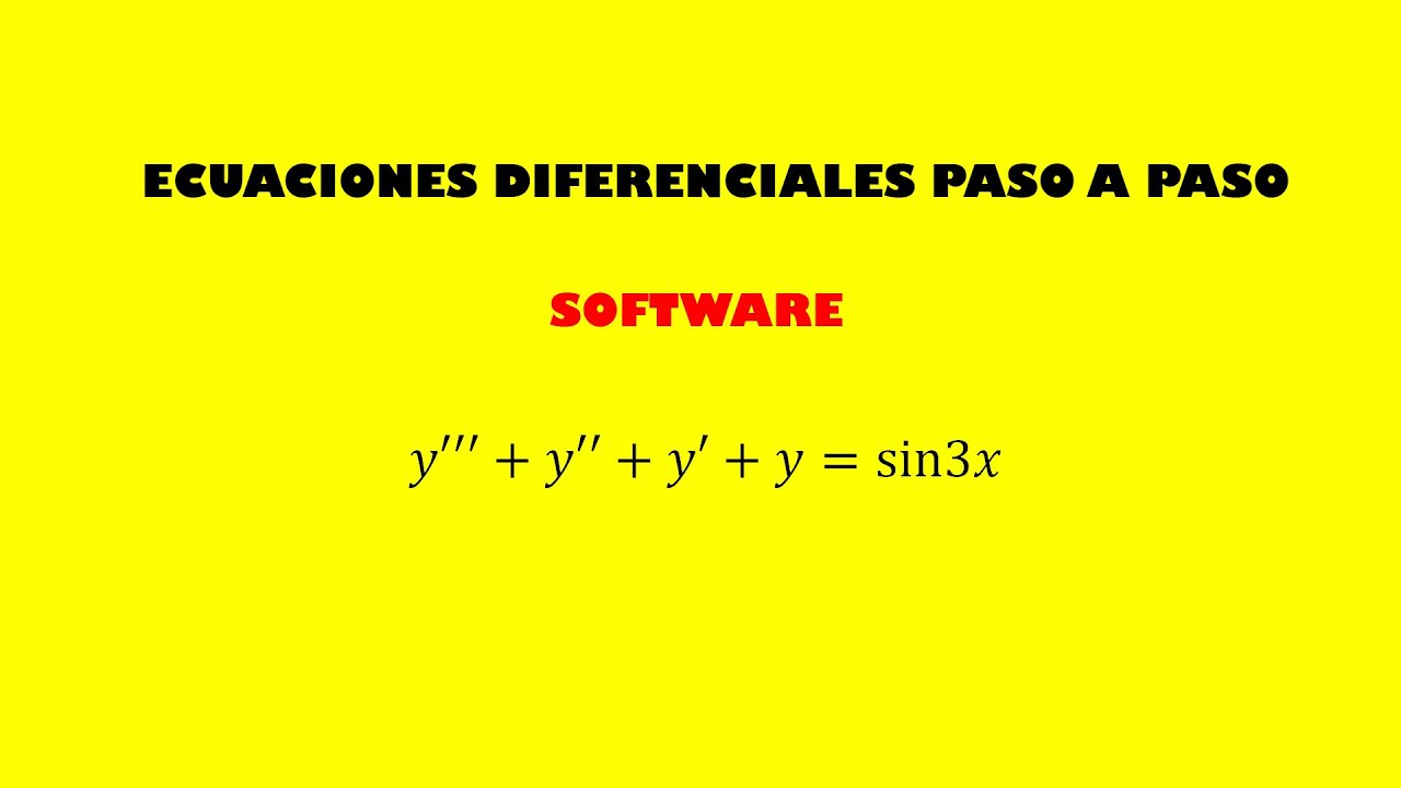 Herramienta en línea para resolver ecuaciones diferenciales paso a paso