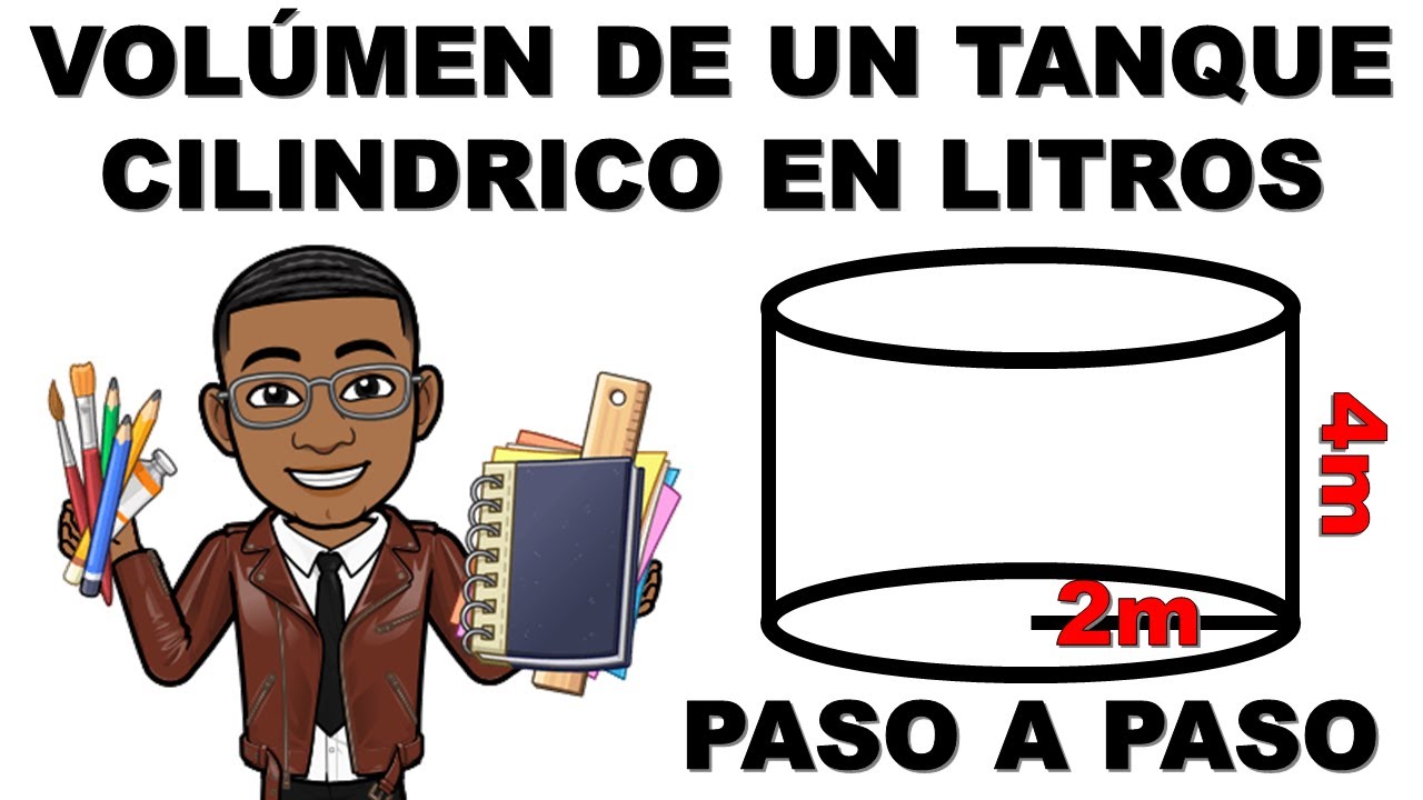 Herramienta para calcular el volumen de un cilindro en litros