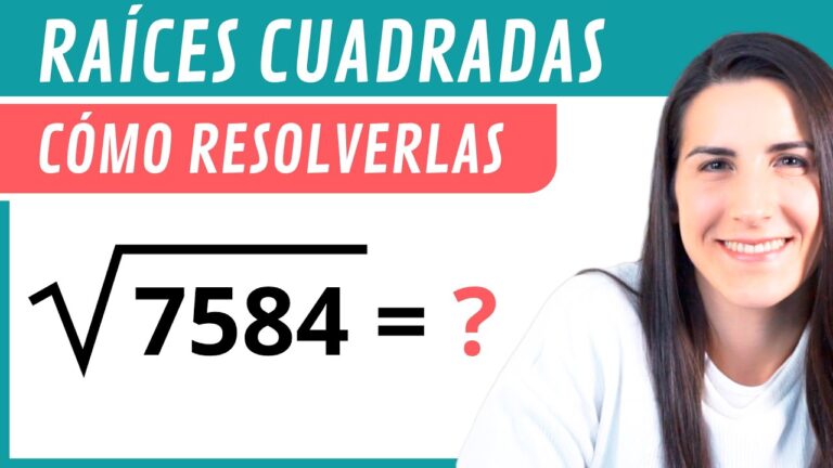 Método detallado para resolver la raíz cuadrada paso a paso
