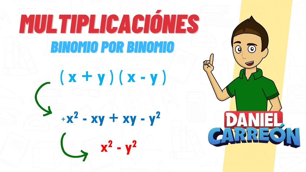 Productos con características especiales entre binomios