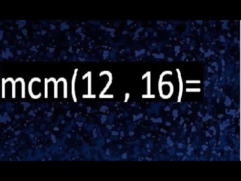 Calcula la relación numérica entre 12 y 16